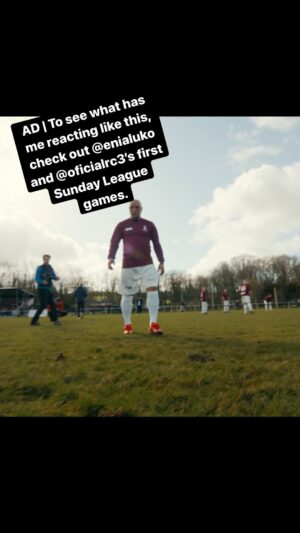 Chris Kamara Instagram - AD | To see what has me reacting like this, check out @enialuko and @oficialrc3’s first Sunday League games. #DreamTransfer #eBay #FootballBeyondBorders