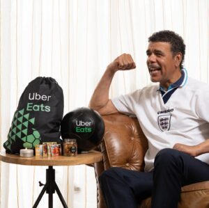 Chris Kamara Instagram - Ready for a takeaway? You can get 20% off @UberEatsUK orders over £20 until 4th July AND be in with the chance of winning an exclusive fan bundle ⚽⁠⁠
Find out more here:  https://t.uber.com/9d0iD9 #AD
