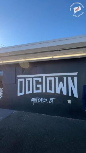 Chris Murphy Instagram - On Monday I made another stop of The Great Connecticut Hot Dog Tour. 

Dogtown in Milford!