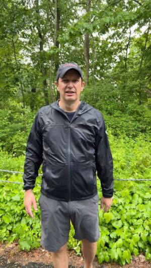Chris Murphy Instagram - A rain soaked Day 1 of my annual Walk Across Connecticut comes to a close.