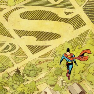 Chris Samnee Instagram - Here’s my and @matlopes cover to SUPERMAN #20! 
Quite possibly my favorite of all the covers we’ve done together so far. 
♥️ 👾 
on sale 11/27/24
