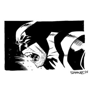 Chris Samnee Instagram - Bit of process from a few recent warmups ✍️✍️✍️