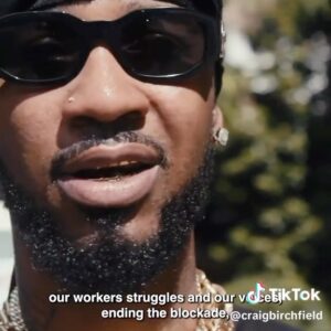 Chris Smalls Instagram - Get ‘em Craig! S/o @craig_birchfield 🎥 #Hotlaborsummer 🔥✊🏽
#justiceforpoushawnbrown 

Cuba I love you 🇨🇺