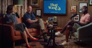 Chris Sullivan Instagram - Rebecca promised us, “Nothing bad ever happens on Christmas Eve,” but if you rewatched, “Last Christmas” (S1E10), like we did, you know it’s a close call.😮‍💨 How do we celebrate the joys of life when we’re at death’s door? Where do we find peace amidst the holiday season when it’s not always a joyful time? Who do we turn to when we need a hand to hold to get us through it all? Well ring the bells because Christmas comes early this year. A new episode of #ThatWasUs is available to listen/watch at our bio link.💛