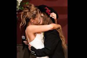 Chrishell Stause Instagram - Call it an Aussie wedding, a vow renewal, a bday party… I will refer to it as the BEST NIGHT EVER. 

We laughed. We cried. We danced. We rode the bull💀 SO incredibly grateful for my Aussie family. Never doing life without you @gflip ♥️

(Photographer @ian.laidlaw 
Venue @moondogbrewing 
Dresses @houseofcb 
Hair @annipalmerhair 
Makeup @tessholmes_makeup )