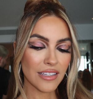 Chrishell Stause Instagram - Last night was a DREAM! CONGRATS G on taking home 2 @aria_official awards! SO deserved!! 🥹

(Also thank you for helping me take my ponytail out when there were no scissors😆😅♥️) @gflip 

#Arias