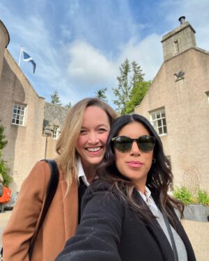 Chrissie Fit Instagram - I apparently went on a Castle Crawl in Scotland 🏰🏴󠁧󠁢󠁳󠁣󠁴󠁿 Even got to be one of the first peeps to tour Balmoral! I still can’t believe it! You also might recognize the last castle if you’re into treacherous games 😈 @peacock 

#Scotland #castlesofscotland #castles #castlecrawl (this is surely not a thing) #balmoral #balmoralcastle #queenelizabeth #scottishhighlands #thetraitorsus #peacockpartner