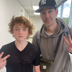 Christian Convery Instagram - 😎 With the great @mattkevanderson