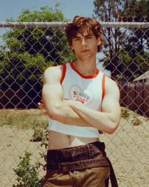 Christian Weissmann Instagram - buy my book & i promise i’ll never take my shirt off again 

i love you @oddamagazine 🍒

in conversation with @benji.johnson_
photographer @foxhunter
fashion editor @alexmariehansen
editor in chief @davidmartingss 
grooming @virginie.pineda for exclusiveartists using @tomfordbeauty and @randco 
fashion assistant @arisminer
special thanks to @imprintpr

#oddapride #oddadigital