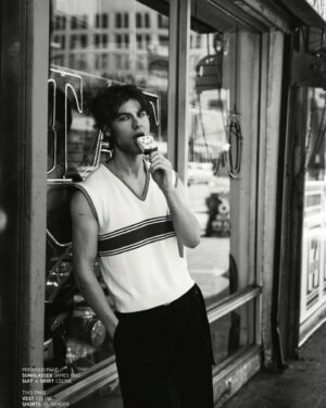 Christian Weissmann Instagram - shoot of my dreams with @jonmagazine !!! thank u for the sweet treats and the good talks 🤍 

shot by @LeighKeily 
for JON Magazine @jonmagazine
Available now at www.jonmag.com
Styled by Jun Choi @jc_____91
Grooming by @mnmachado