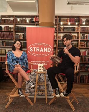 Christian Weissmann Instagram - her him & i hits the strand! 

i’ll never forget this night, thank you to everyone who made it possible. brianna, for being an amazing moderator and making me feel so safe up there. walker, tiko, elena and everyone at strand for supporting this dream of mine and being incredibly kind and helpful partners to throw this event with. michelle at central ave for not giving up on me! all my lovely nyc friends for coming and getting the word out there, landry and annie i owe u my first born. derek, alison and bailey at imprint for their huge help with this book and event. and lastly but most importantly; to all of you. thank you for reading this piece of my heart and being there to support this lil gay guy you follow. i am endlessly grateful that you came and i’m forever changed by your stories and your connection to these poems. there are no more words except, i love you & thank you.

till next time!
