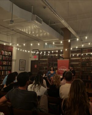 Christian Weissmann Instagram - her him & i hits the strand! 

i’ll never forget this night, thank you to everyone who made it possible. brianna, for being an amazing moderator and making me feel so safe up there. walker, tiko, elena and everyone at strand for supporting this dream of mine and being incredibly kind and helpful partners to throw this event with. michelle at central ave for not giving up on me! all my lovely nyc friends for coming and getting the word out there, landry and annie i owe u my first born. derek, alison and bailey at imprint for their huge help with this book and event. and lastly but most importantly; to all of you. thank you for reading this piece of my heart and being there to support this lil gay guy you follow. i am endlessly grateful that you came and i’m forever changed by your stories and your connection to these poems. there are no more words except, i love you & thank you.

till next time!