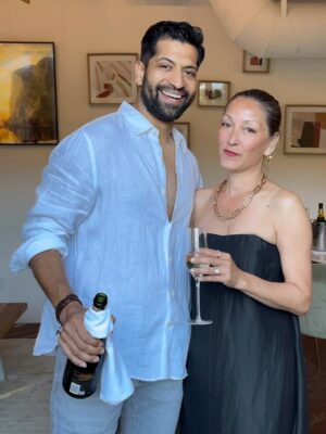 Christina Chang Instagram - Happy Independence (and together) Day! ♥️🇺🇸💙
14 years 🎊 Love you @soamlall!
#happyanniversary #july4th 
📸: @alice_in_mamaland