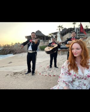 Christina Hendricks Instagram - So that’s why people honeymoon after the wedding. Because it’s the BEST! So relaxing, so beautiful. I had never been to Cabo before and enjoyed every moment. The sea! This resort! The food! @esperanzaauberge #cabo #honeymoon