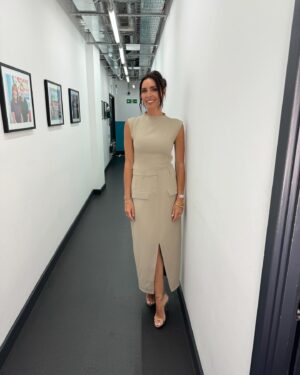 Christine Lampard Instagram - My first week of the summer @lorraine is done! Thanks for your company 🥰