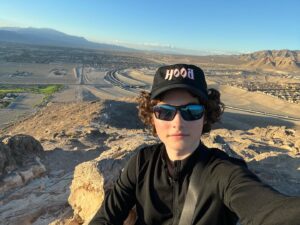 Christopher Convery Instagram - morning hike 😎