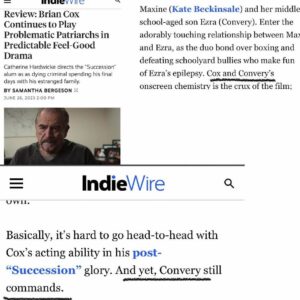 Christopher Convery Instagram - Thank you Los Angeles Times and Indie Wire for this! PRISONERS DAUGHTER