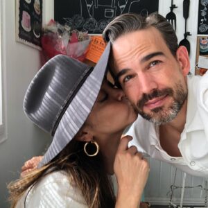 Christopher Gorham Instagram - Help me celebrate my incredibly talented man’s birthday! He is the rock of our family and my whole heart. He indulges my whims of tango lessons or swing dancing at a moment notice and brings me coffee and breakfast in bed everyday. He is an amazing man and we love him so much. Happy Birthday, Baby 💋 
🎊🥳🎂🎉🎈💖💋

#HappyBirthday #happybirthdaytomyhusband #leo #leoandpisces