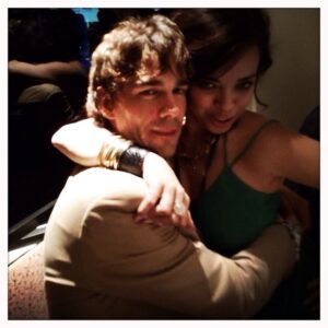 Christopher Gorham Instagram - Help me celebrate my incredibly talented man’s birthday! He is the rock of our family and my whole heart. He indulges my whims of tango lessons or swing dancing at a moment notice and brings me coffee and breakfast in bed everyday. He is an amazing man and we love him so much. Happy Birthday, Baby 💋 
🎊🥳🎂🎉🎈💖💋

#HappyBirthday #happybirthdaytomyhusband #leo #leoandpisces