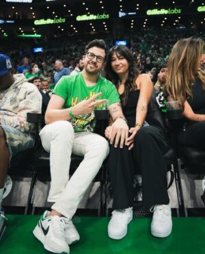 Christopher Mintz-Plasse Instagram - 40% of my posts are Celtics games. 
1-0 baby ☘️☘️☘️☘️☘️☘️☘️☘️☘️