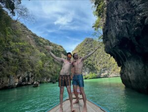 Christopher Mintz-Plasse Instagram - Took an insane jaunt to Thailand and I swear my fiancée was the first person I asked to come but she was booked