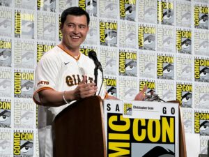 Christopher Sean Instagram - Glad that I was able to show my support for Christopher Sean at today’s Ultraman: Rising and the New Ultraman Universe panel, Ohana for life and grateful for meeting some amazing people today