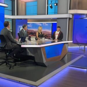 Christopher Sean Instagram - Go see Ultraman Rising this Friday in theaters!! Awesome pic with the KTLA gang!!! 

Thanks for the @dayspeacock shout out when introducing me today!!

@ktla5news @frankbuckleytv @thejessicaholmes @daynadevon @kirkghawkins @netflix