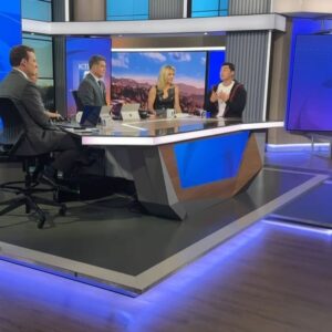 Christopher Sean Instagram - Go see Ultraman Rising this Friday in theaters!! Awesome pic with the KTLA gang!!! 

Thanks for the @dayspeacock shout out when introducing me today!!

@ktla5news @frankbuckleytv @thejessicaholmes @daynadevon @kirkghawkins @netflix