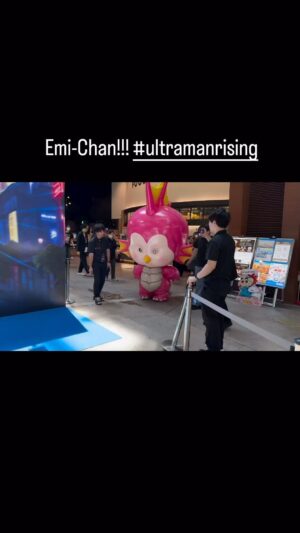 Christopher Sean Instagram - I’m getting me a hug!
Ultraman Rising Emi IRL!!