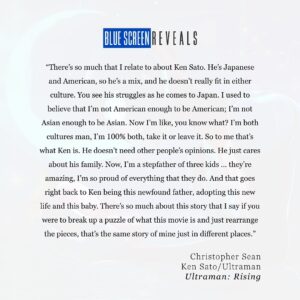 Christopher Sean Instagram - Christopher Sean: Becoming the Hero in Ultraman: Rising

Christopher Sean revealed his personal journey to become Japan’s greatest hero in Ultraman: Rising.

Interview in bio.

#ultraman #ultramanrisingnetflix #ultramanrising #kensato #kaiju #netflixanimation #acting #behindthescenes #ultramanbehindthescenes #christophersean #tvandfilm #netflixkids #netflixfamily #netflixbehindthescenes #bluescreenreveals
