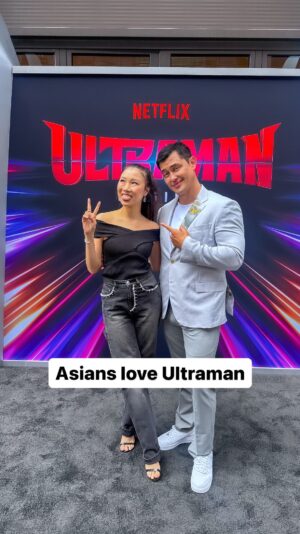 Christopher Sean Instagram - Ultraman comes out on @netflix today! If you’ve ever seen the original you’re going to love this adaptation! 
Thank you @capeusa for having me! 🤩

@mrchristophersean if you ever videobomb me again I swear to god-

#ultraman #netflix #trend #film #cape
