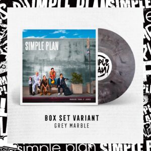 Chuck Comeau  Instagram - To kick off the band’s 25th anniversary celebrations, we’re very excited to announce that we’re finally releasing ALL of our albums on vinyl! 🤩🤩🤩 

We know so many of you have been asking for this for a very long time and we’re thrilled to share all the amazing options we have for you!  Swipe through to see everything that will be available for pre-order at simpleplanstore.com starting at 9am EST this Thursday July 25th! 🙌🙌🙌

First, we have the limited-edition Official Simple Plan Collection Boxset, a retrospective of our entire career! It includes a different marble design vinyl for each of our 6 albums as well as a special-edition vinyl with some very rare B-Side tracks from the vault and an exclusive 7-inch of our two Christmas songs! Swipe to see what they all look like! Oh and did we mention, the boxset will be signed by the band!!!

On top of the boxset, we are also releasing each of our albums as stand-alone individual vinyl available in an exclusive color variant! Swipe to check them out! 🤘🤘🤘

We are also offering a limited-edition version of each album pressed with a rad starburst design available in very limited quantities. 😍😍😍

Lastly, @altpress will be offering their own exclusive splatter color variants - stay tuned for more about those!

Track listing and more details are coming soon! Who’s excited?!?
