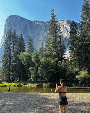 Ciara Riley Wilson Instagram - lotta cool rocks here in yosemite!!!