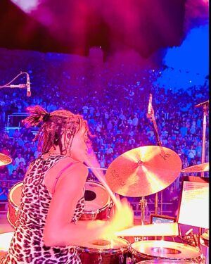 Cindy Blackman Instagram - Happy Friday!!! See ya out on tour again soon! 
Show photos: @mikeyledesma