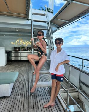 Cindy Sirinya Bishop Instagram - Last days of summer 😎☀️ 

@sevenmarinephuket @seaneryphuket #lastdaysofsummer #sevenmarinephuket #seaneryphuket #phuket #thailand #summer #famillyholiday