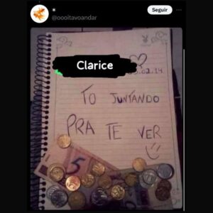 Clarice Falcão Instagram - o carinho dos fãs é muito importante pra mim