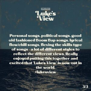 Classified Instagram - My new album Luke's View is yours now, for you to have your own view on. #lukesview
