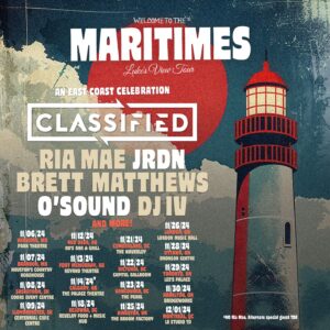 Classified Instagram - Welcome to the maritimes - The Luke's View tour.. it's been a while since I  did a full band tour and i'm bringing some of the best artists from the maritimes with me... this is going to be a fun one... this is a celebration for the east coast and taking it across the country.. don't miss it! 

featuring myself, @riaisawake @jrdnmusic @callmeosound @brettmatthewsmusic @djiv902 and much more!

Pre-sale begins tomorrow July 4th at 10am local time with password AMNESIA 

General on-sale begins Friday 10am local time. Tickets will be avail in bio 

#welcometothemaritimes #lukesview #tour