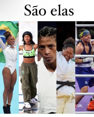 Claudia Campolina Instagram - SÃO ELAS
O Brasil ganhou 11 medalhas até agora. 8 delas conquistadas por mulheres, mais uma pela equipe mista de judô 
2 ouros, 2 pratas, 5 Bronzes 
E vem mais aí 
Obrigada @rebecarandrade @juju_bsoares @jade_barbosa @flavialopessaraiva @loloo_santos @beatrizferreira60kg @_beatrizsouzaar @larissapimentajudo @rafaelasilvaa @ketleynquadros @rayssalealsk8