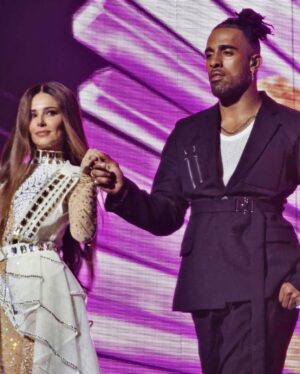 Claudimar Neto Instagram - Go girls g-g-go go go! 
@cherylofficial 
Show 15263637 lost count 😁😁✨✨. 
#girlsaloud #somthingnew #tourlife #cheryl #claudimar