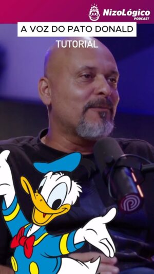 Claudio Galvan Instagram - Tutorial rápido de como imitar o Pato Donald. O Nizo até que tentou.😃
@claudiogalvan @netonizo 
#dublagem #dubladoresdobrasil