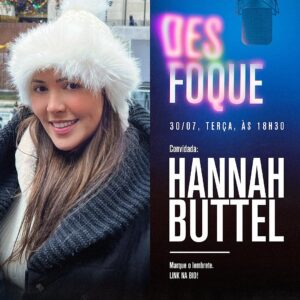 Claudio Galvan Instagram - ⏺️ [#124] DESFOQUE PODCAST COM HANNAH BUTTEL

VOLTAMOS COM O AO VIVO!

Hannah Buttel é atriz, dubladora e diretora de dublagem.

Já emprestou sua voz para atrizes e personagens como: Sue Heck (em The Middle), Brett (em Chicago Fire, Emma (em Fubar), Batgirl (em DC Super Hero Girls 2019), Courtney (em Drama Total Kids), Nichelle (em Ilha dos Desafios), Stacy (em Phineas e Ferb), Cachinho de Framboesa (em Moranguinho: Aventuras em Tutti Frutti), Anjinha (em Stitch! O Filme), Lolita (em Lolita 1997), Angie (em Diário de um Banana), Rose Wilson/Devastadora (em Titãs), Tanya (em Sex Education) e Kitty Wilde (em Glee).

Como diretora de dublagem esteve a frente de produções como: Komi Can’t Communicate, Encrencão, Mãe da Noiva, Uma Quedinha de Natal e The Handmaid’s Tale.

O bate-papo será ao vivo nesta terça-feira, dia 30, às 18h30, no canal do Desfoque Podcast!

Link na bio 👉 \@‌desfoque_podcast !
.
.
.

.
.
.
\#ClaudioGalvan #GalvanEstudios #Desfoque #DesfoquePodcast #Podcast #Dublagem #Dublador #Dubladores #Ator #Atores #Teatro #Filme #Série #Novela #Cinema #DublagemViva #YouTube #HannahButtel #Batgirl #DCSuperHeroGirls #IlhadosDesafios #PhineaseFerb #Moranguinho #Lolita #Titãs #Glee #Stitch #DramaTotal