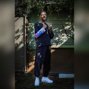 Clayton Cardenas Instagram - custom clothes by @valenciacollective shot by @2headedxtim groomed by @barbarapferrer