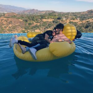 Clayton James Clyne-Brisson Instagram - This is a picture of James and I but I want everyone to know devin is a joke thief and his latest tweet was my genius not his