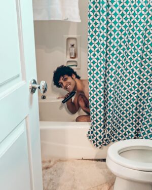 Clayton James Clyne-Brisson Instagram - Hello from the tub. If you haven’t already go follow my band @whalestalk 5 days until my debut single biiitch I can’t wait for you to hear it!!!