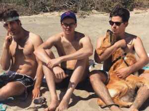 Clayton James Clyne-Brisson Instagram - Nut bustin on that beach 🏖 🥜