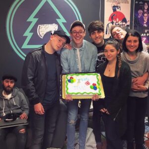Clayton James Clyne-Brisson Instagram - Happy birthday to we 🎈