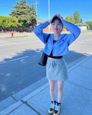 Cocoro Ebino Instagram - カナダもあたたかくなってきた🌞🌞🌞
#カナダ #ワーホリ
