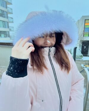 Cocoro Ebino Instagram - Feels like is -15℃☃️🥶