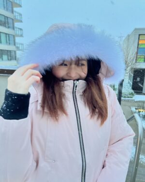 Cocoro Ebino Instagram - Feels like is -15℃☃️🥶